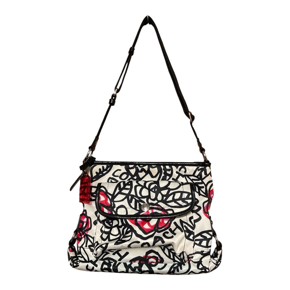 Coach Poppy Floral Graffiti Bag